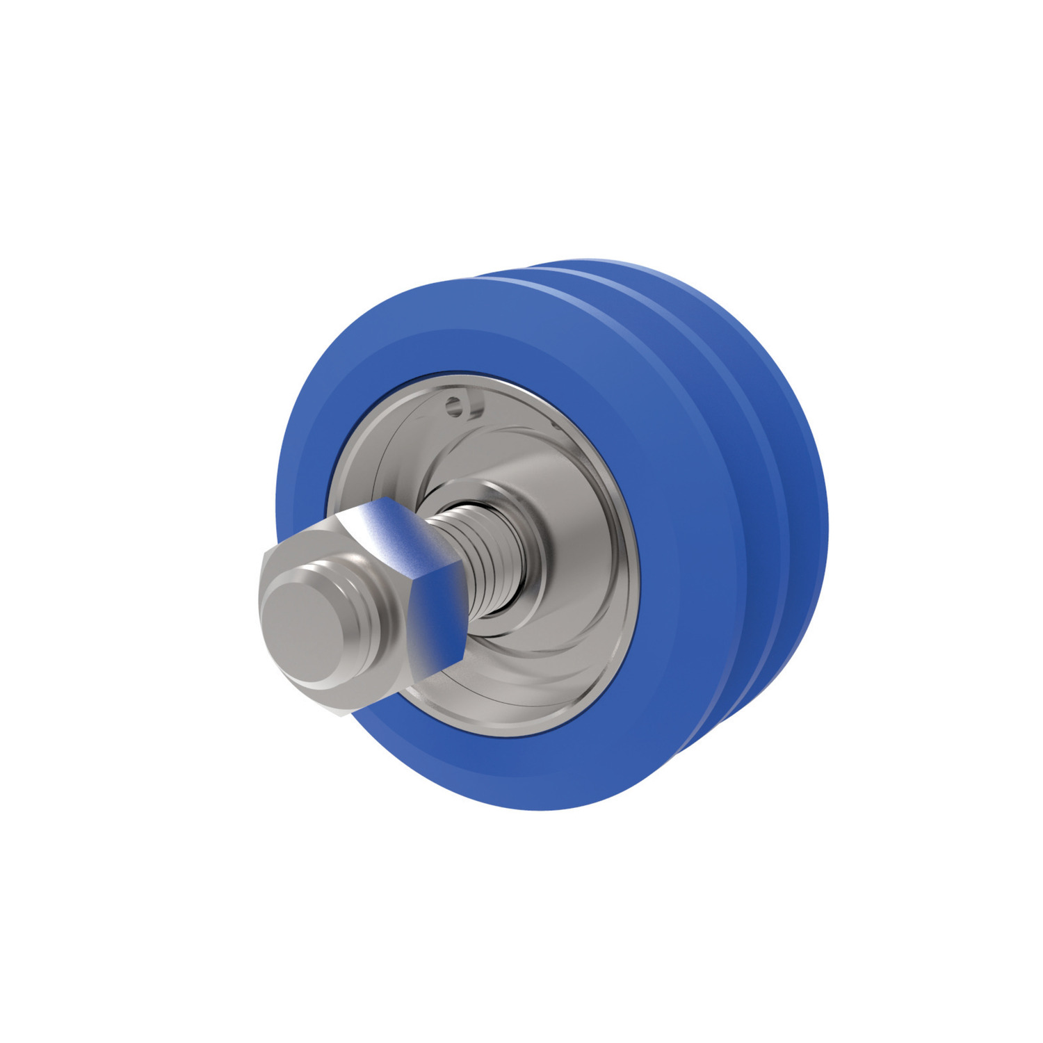 Product P2774, Finned Roller stud mount / 
