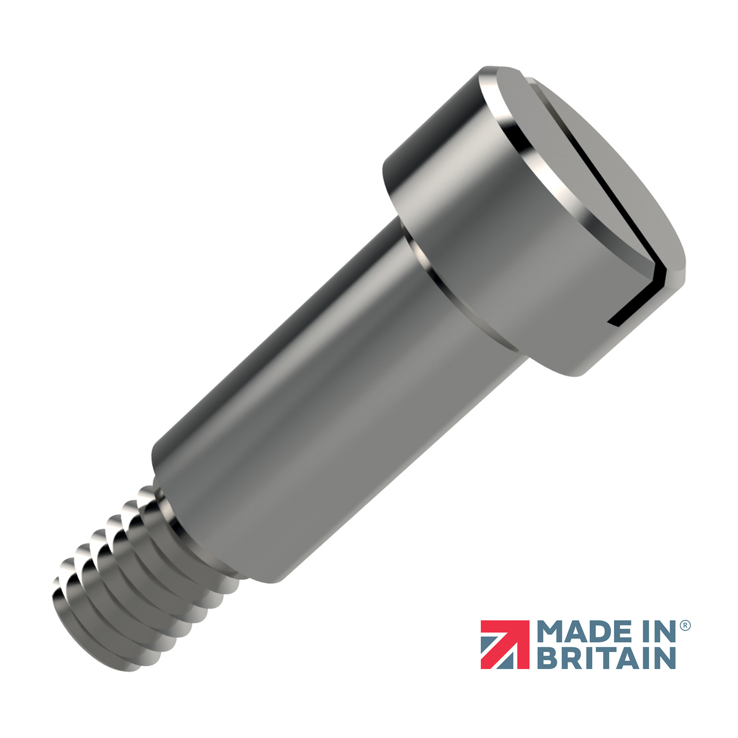 Inch Shoulder Screws - Cap Head Our slotted stainless steel shoulder screws are also available with imperial (inch) dimensions.