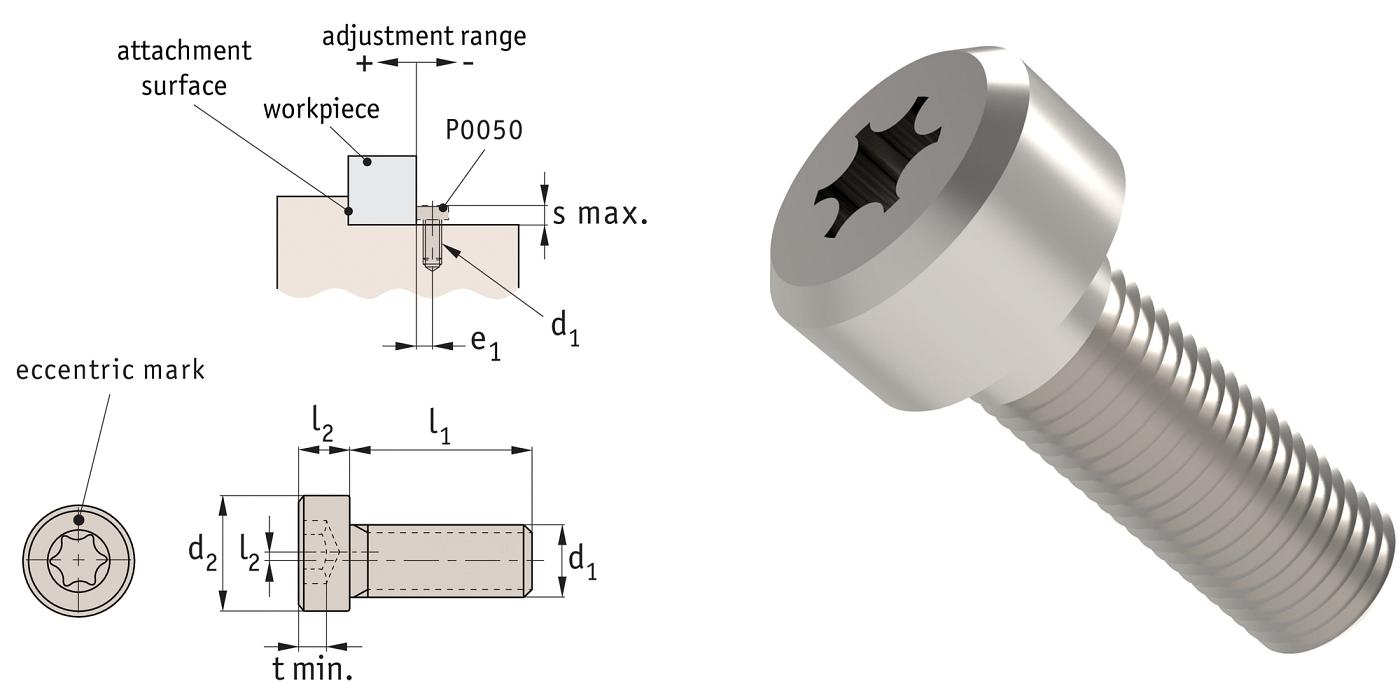 New Eccentric Clamp Screws Automotion