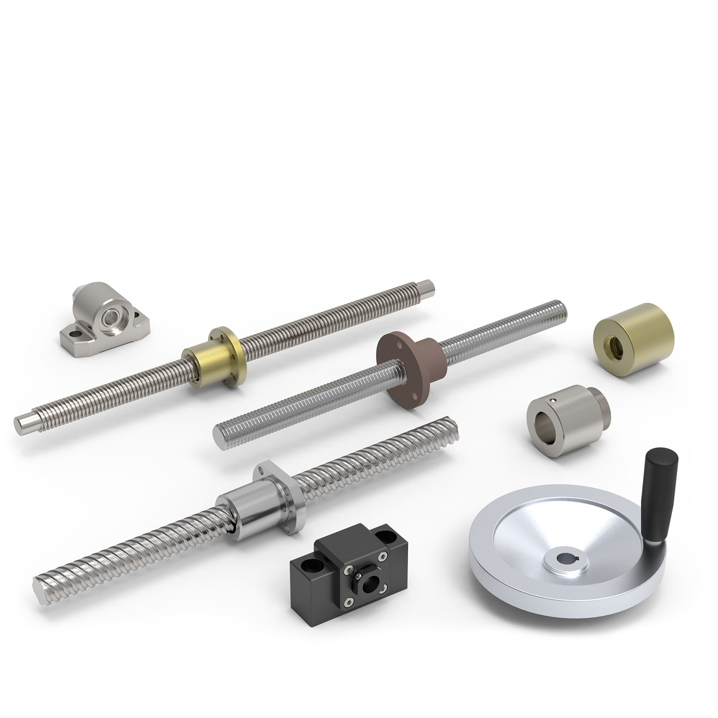 selection of lead screws and ball screws