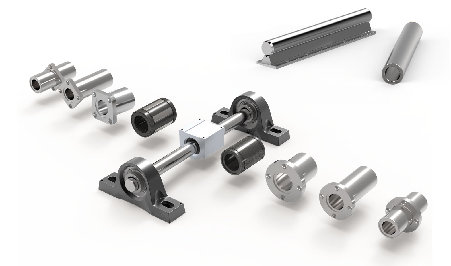 Linear bearings from Automotion Components