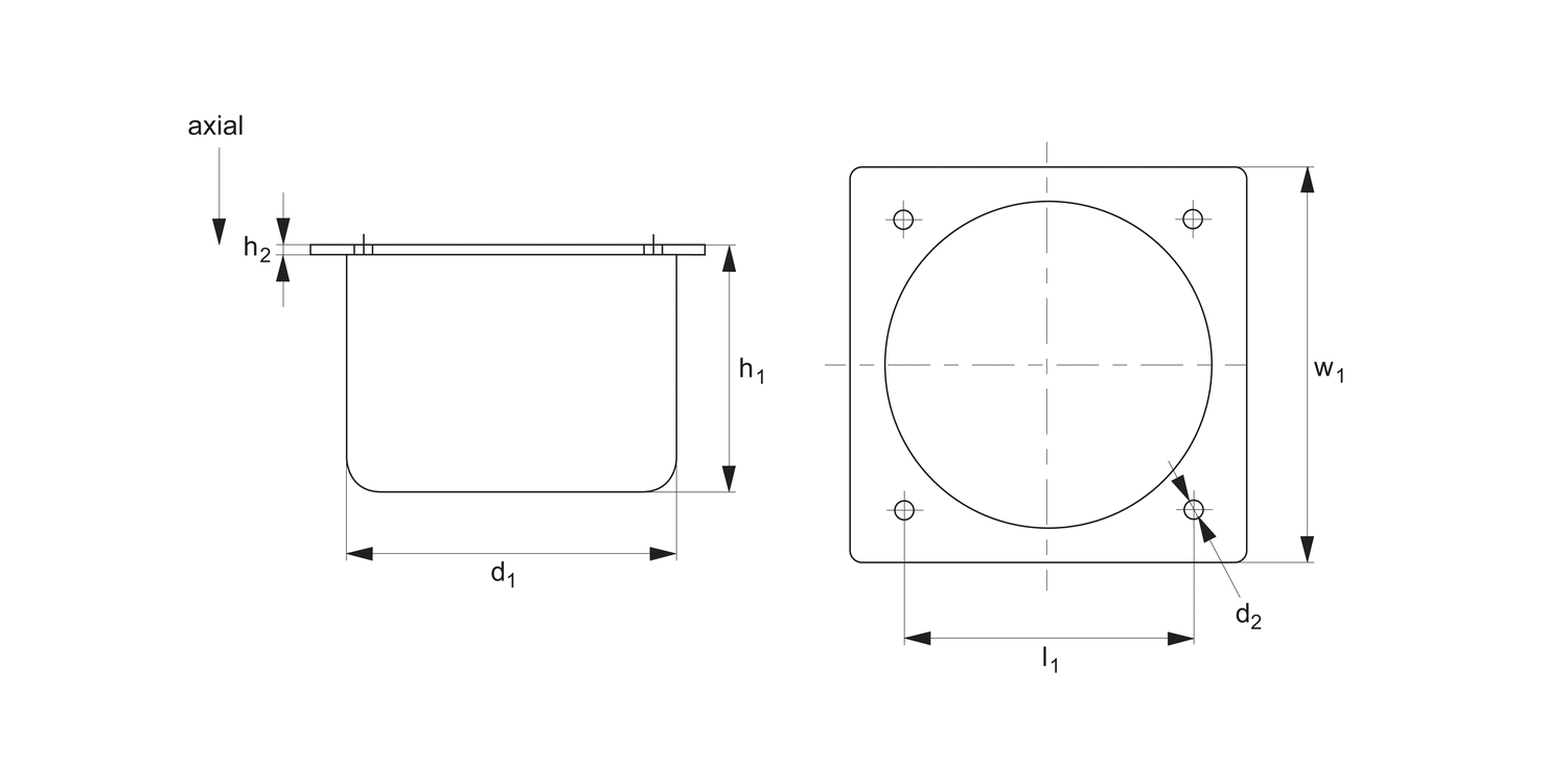 P2023 Anti-vibration Bumpers