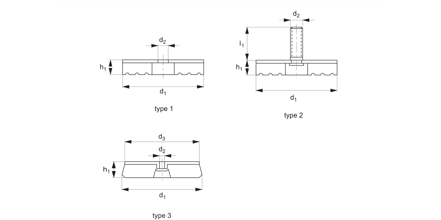 P2041 Anti-vibration Mounts