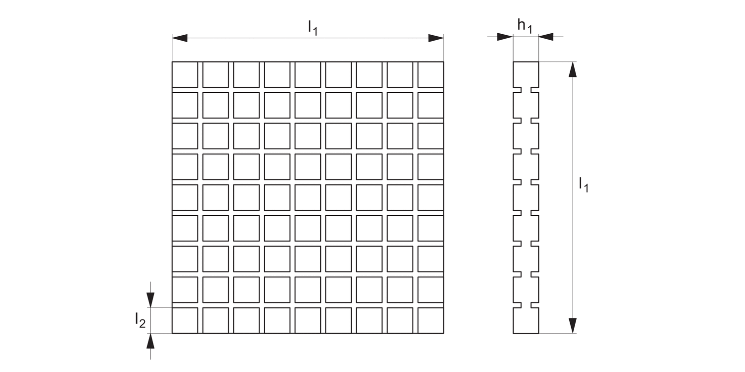 P2050 Anti-vibration Pads