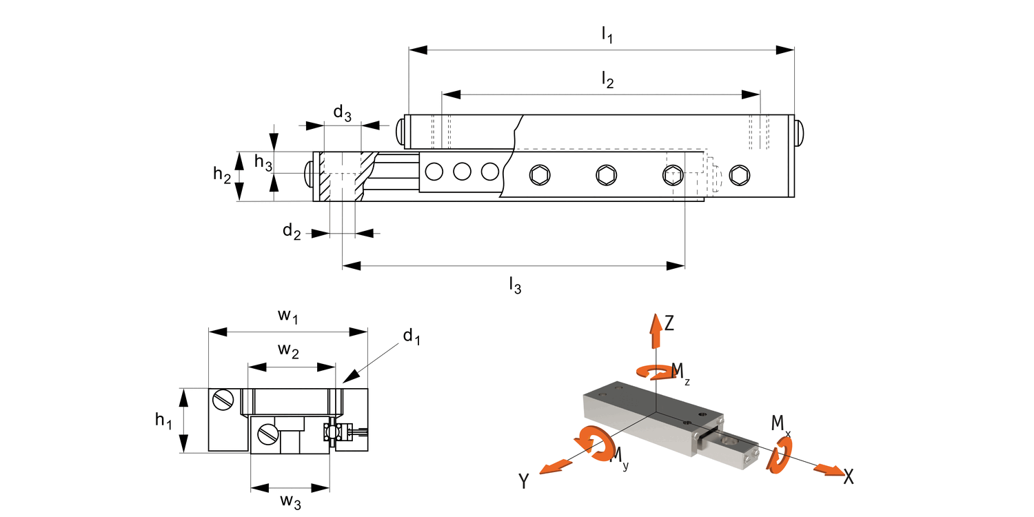 L1038 Anti-Creep Ball Slide Assemblies