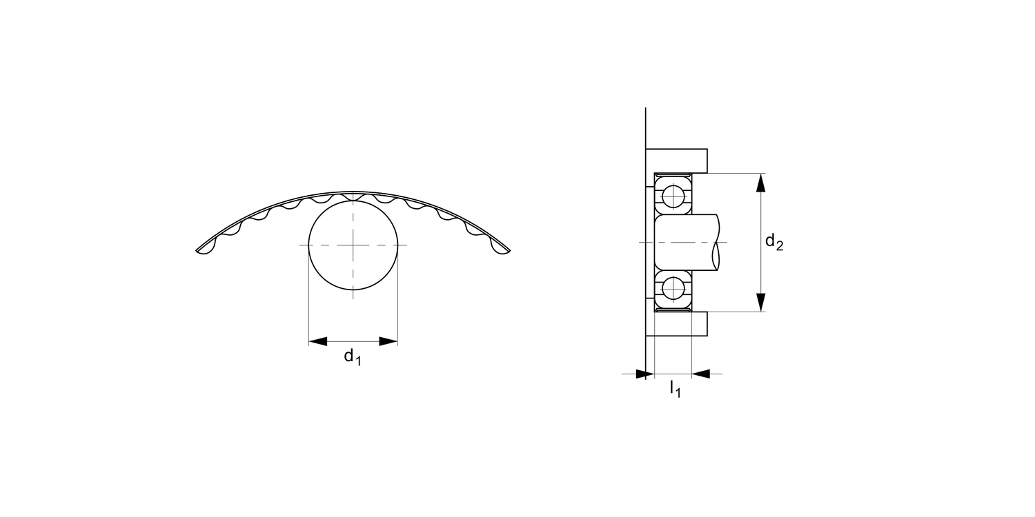 P0397 Bearing Tolerance Rings