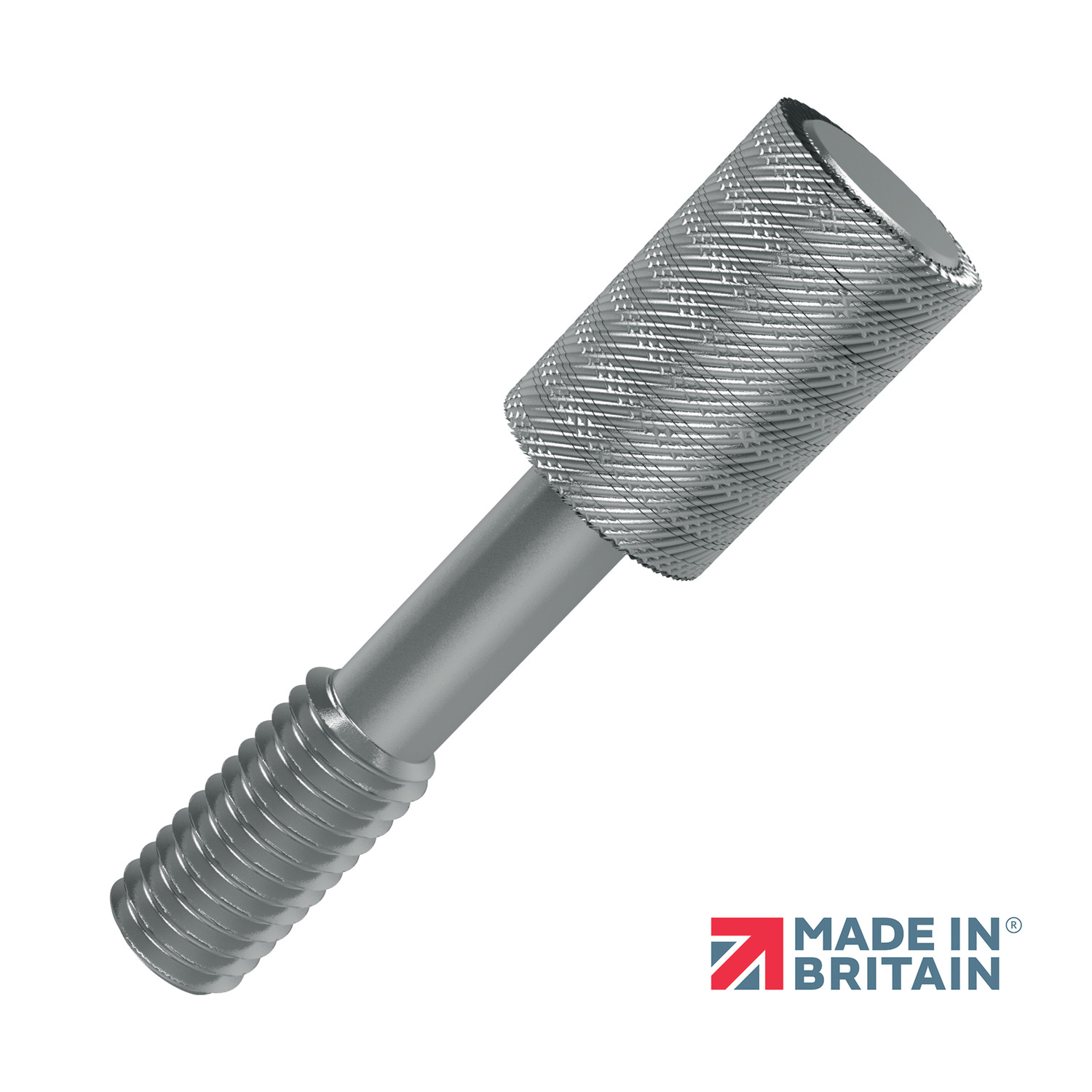 Captive Thumb Screws Thin headed captive thumb screw - shown here in titanium.