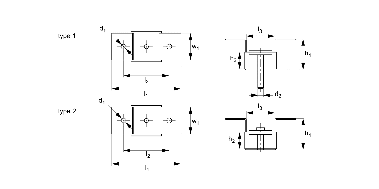 P2501 Acoustic Ceiling Hangers flanged