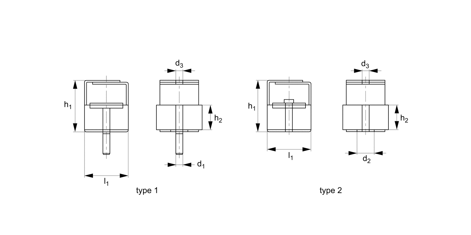 P2502 Acoustic Ceiling Hangers without nut