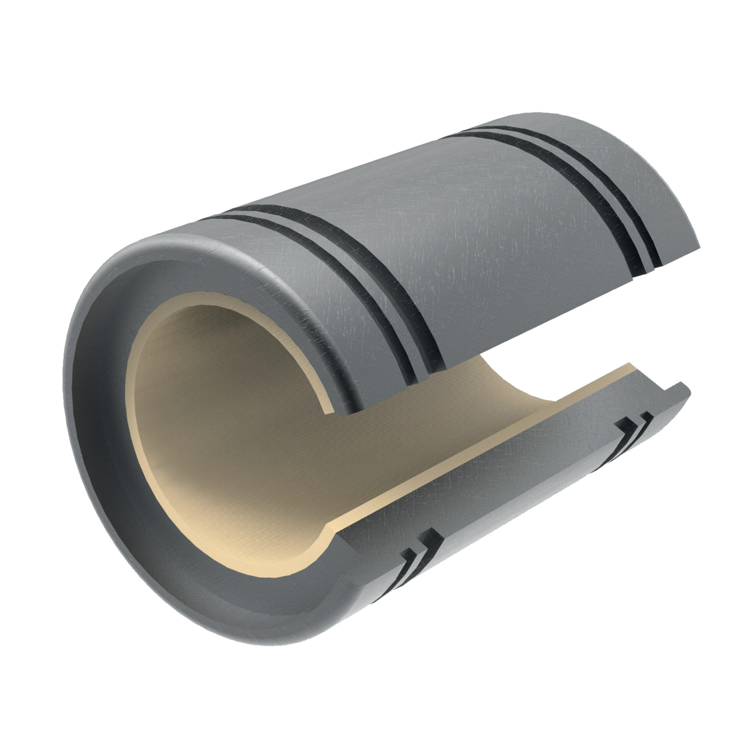 Ceramic Open Linear Bearings Open, self-lubricating ceramic linear bearings.