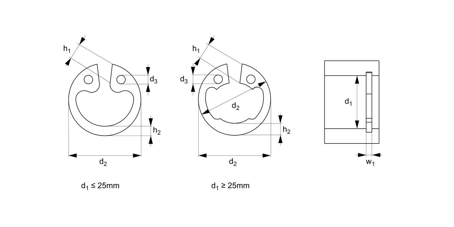 P0381.A2 Internal Circlips