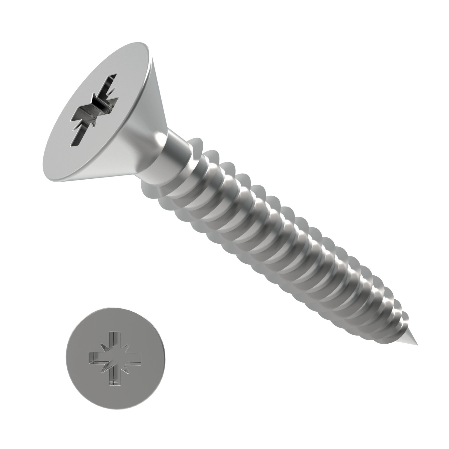 P0600.ZP Countersunk Pozi AB Tappers