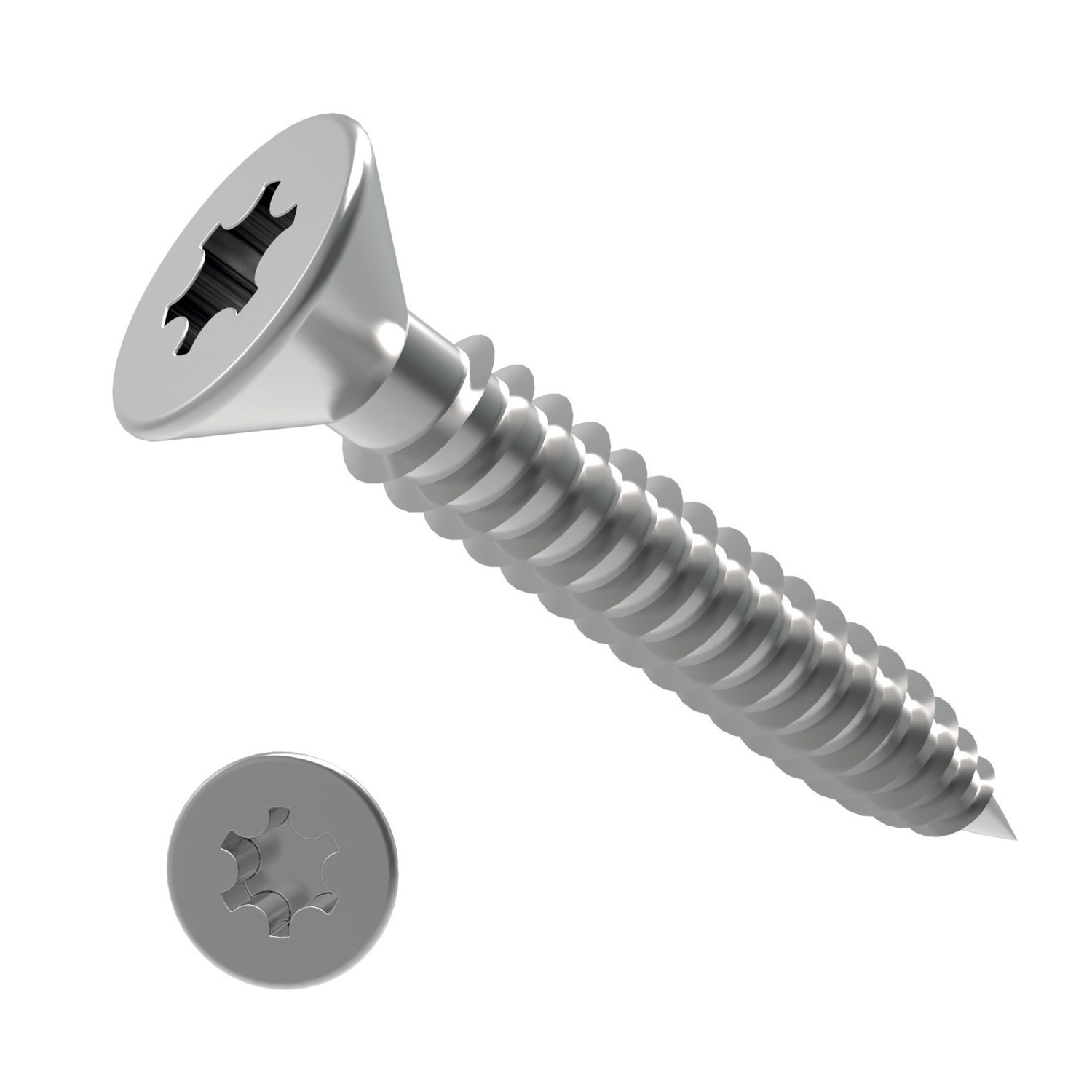 P0607.ZP Countersunk TX AB Tappers