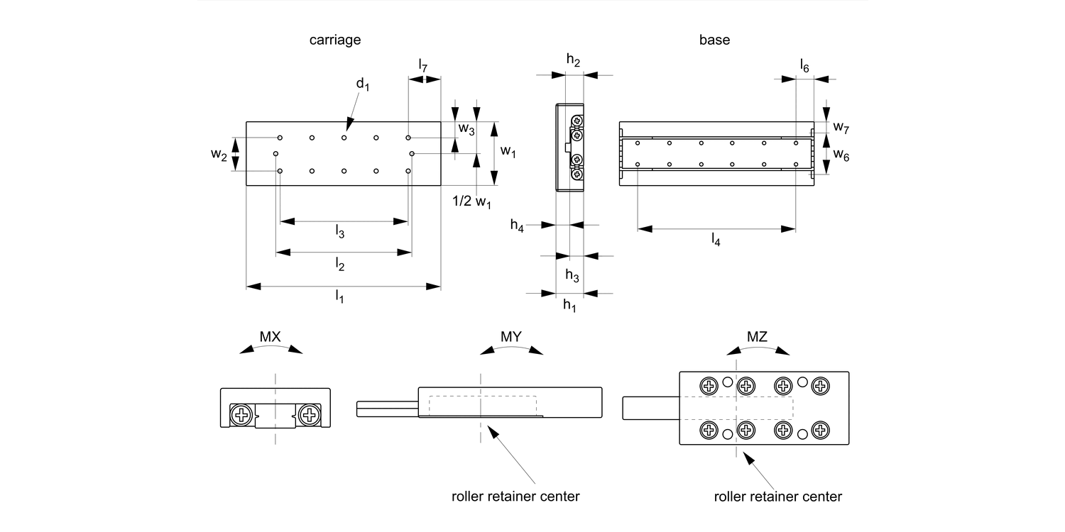L1022.web Stainless Cross Roller Slides
