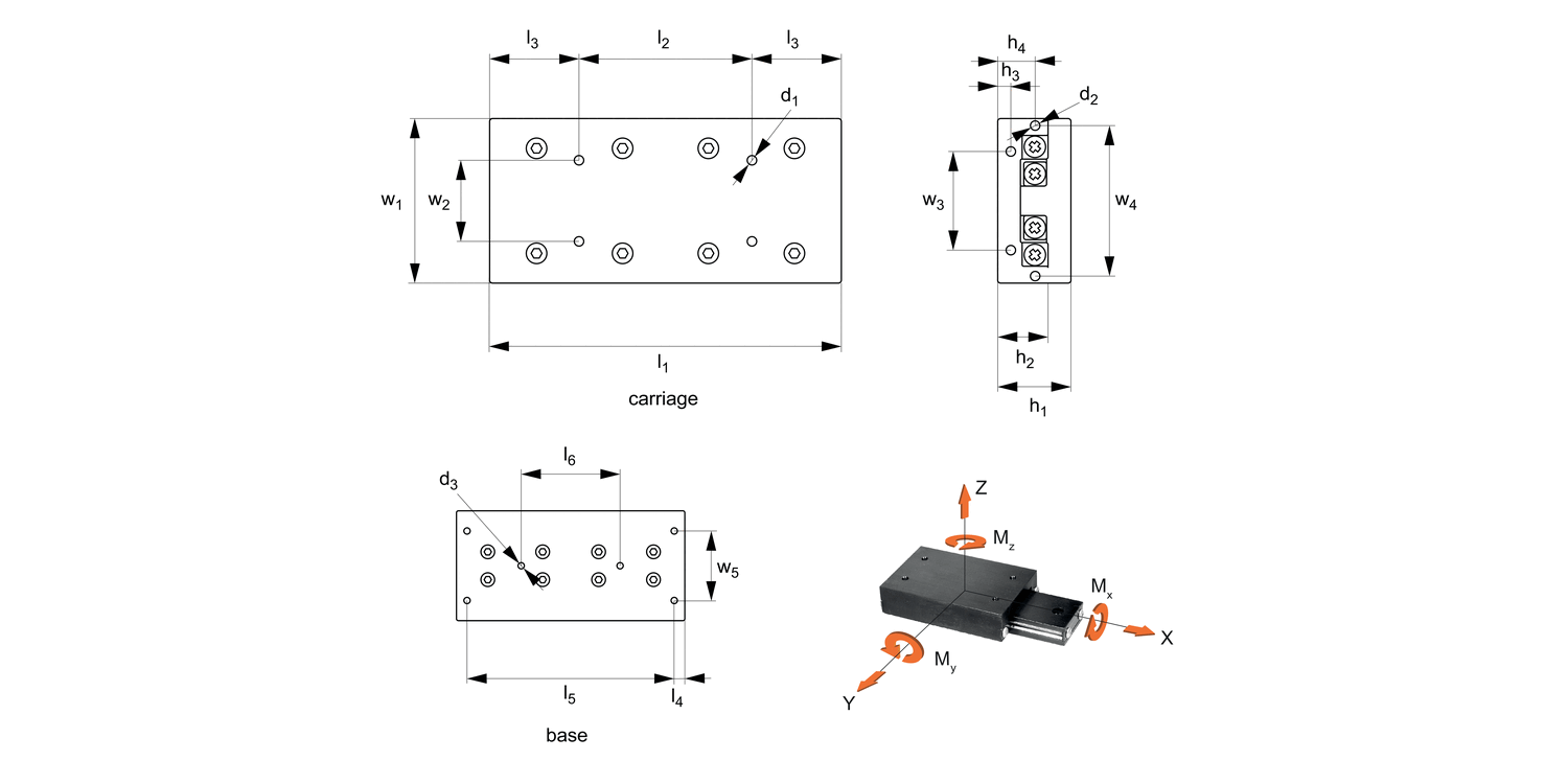 L1020 Crossed Roller Tables