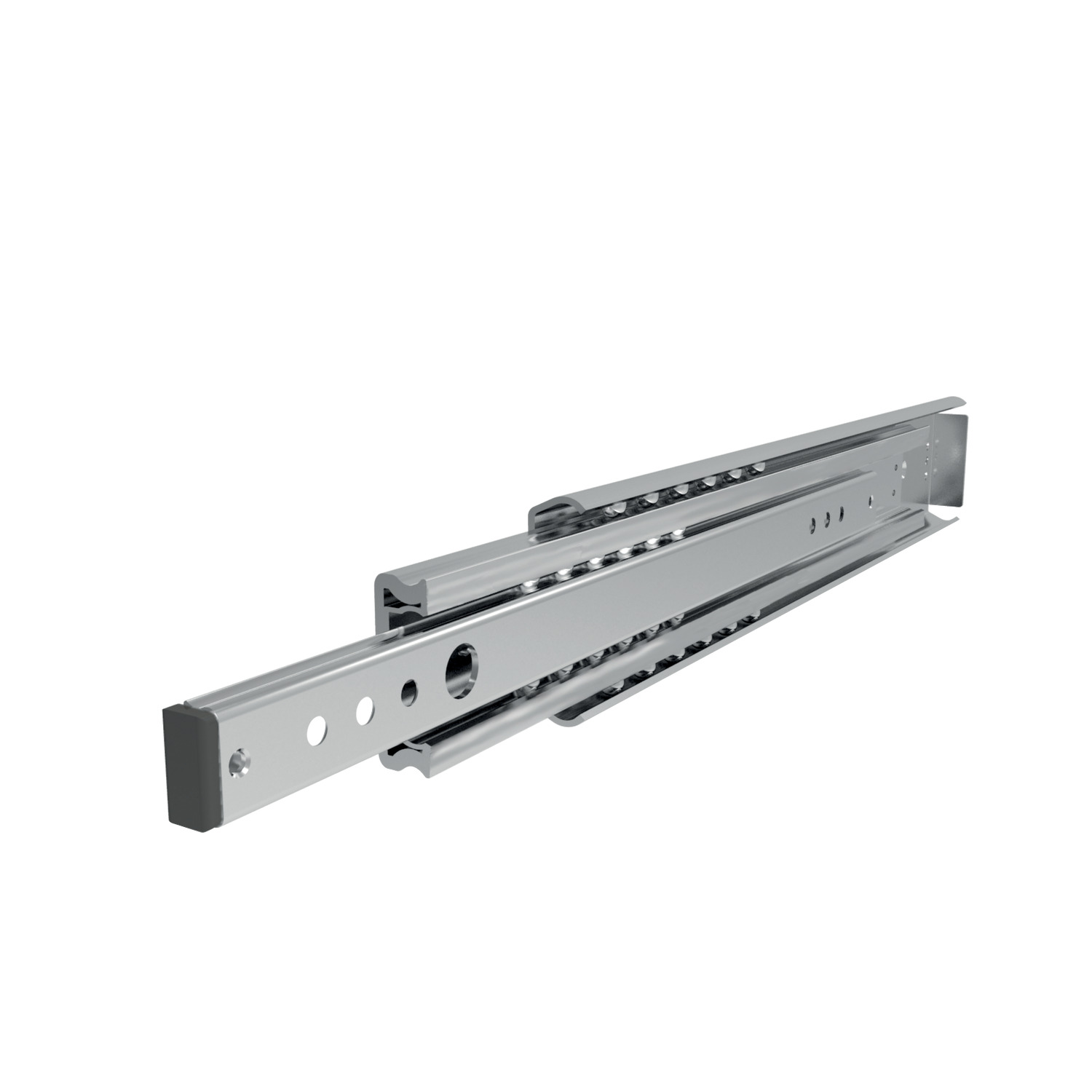 Fully Telescopic Drawer Slide Fully Telescopic drawer slides, loads up to 65kg per pair.