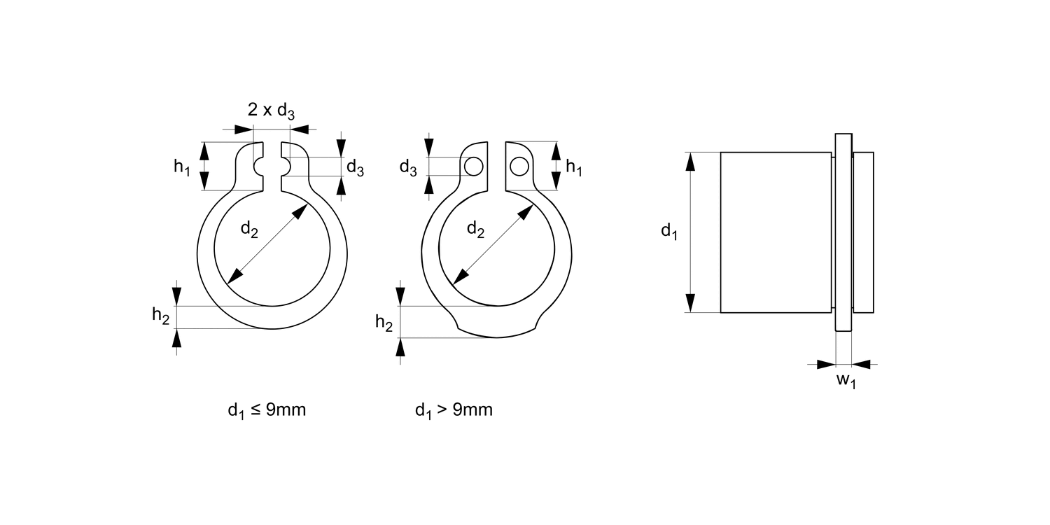 P0380.A2 External A2 Circlips