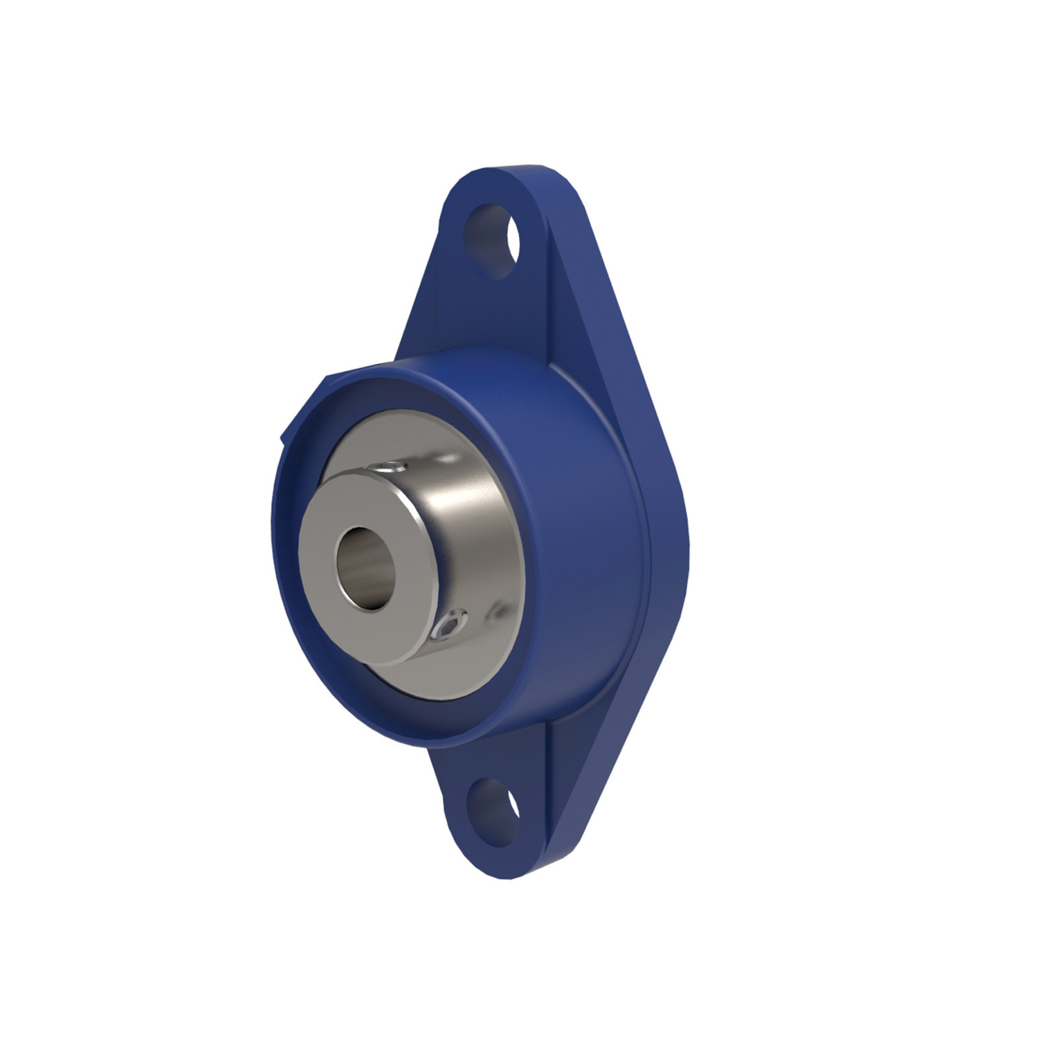 Oval Flanged Bearing Unit Two bolt oval flanged cast iron pillow block/plummer block.
