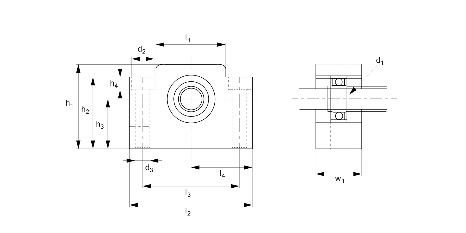 L1389 Floating Rectangular Support Units (AF)