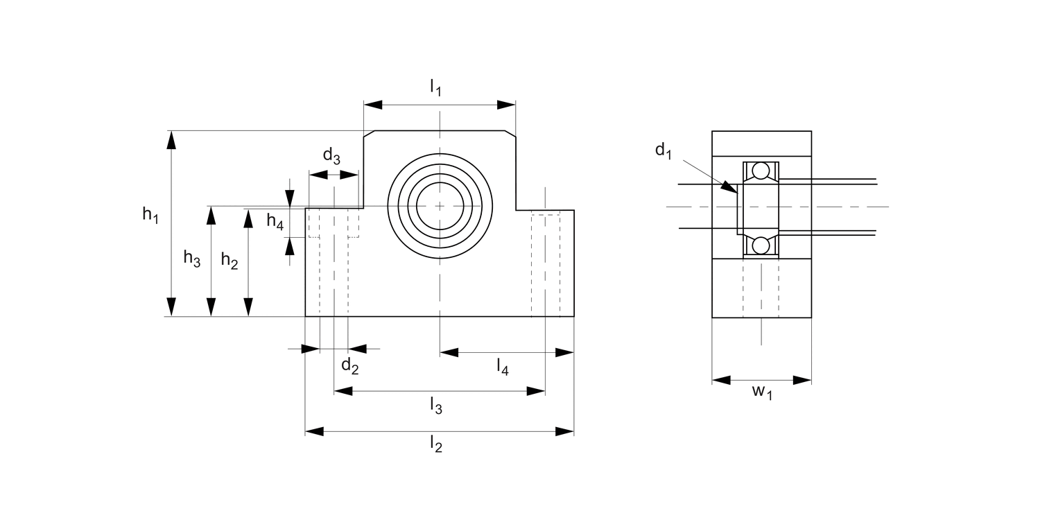 L1395 Floating Rectangular Support Units (EF)