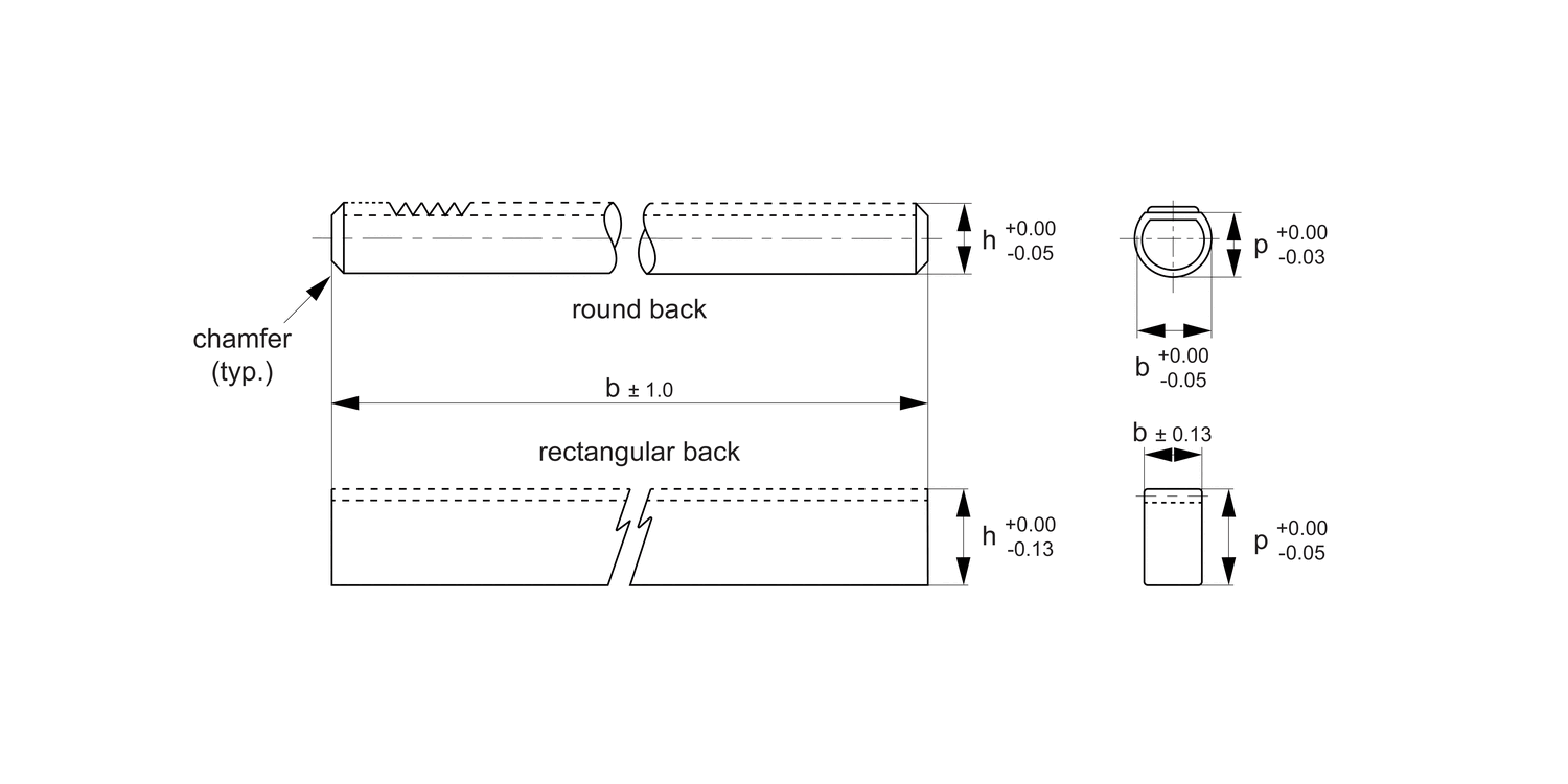 R2176 0,5/0,25 Module Gear Racks