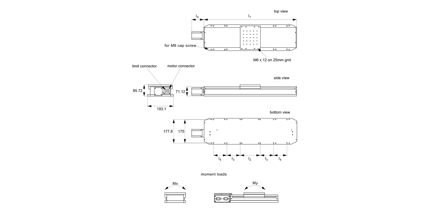 L3504 Heavy-Duty Motorised Stages