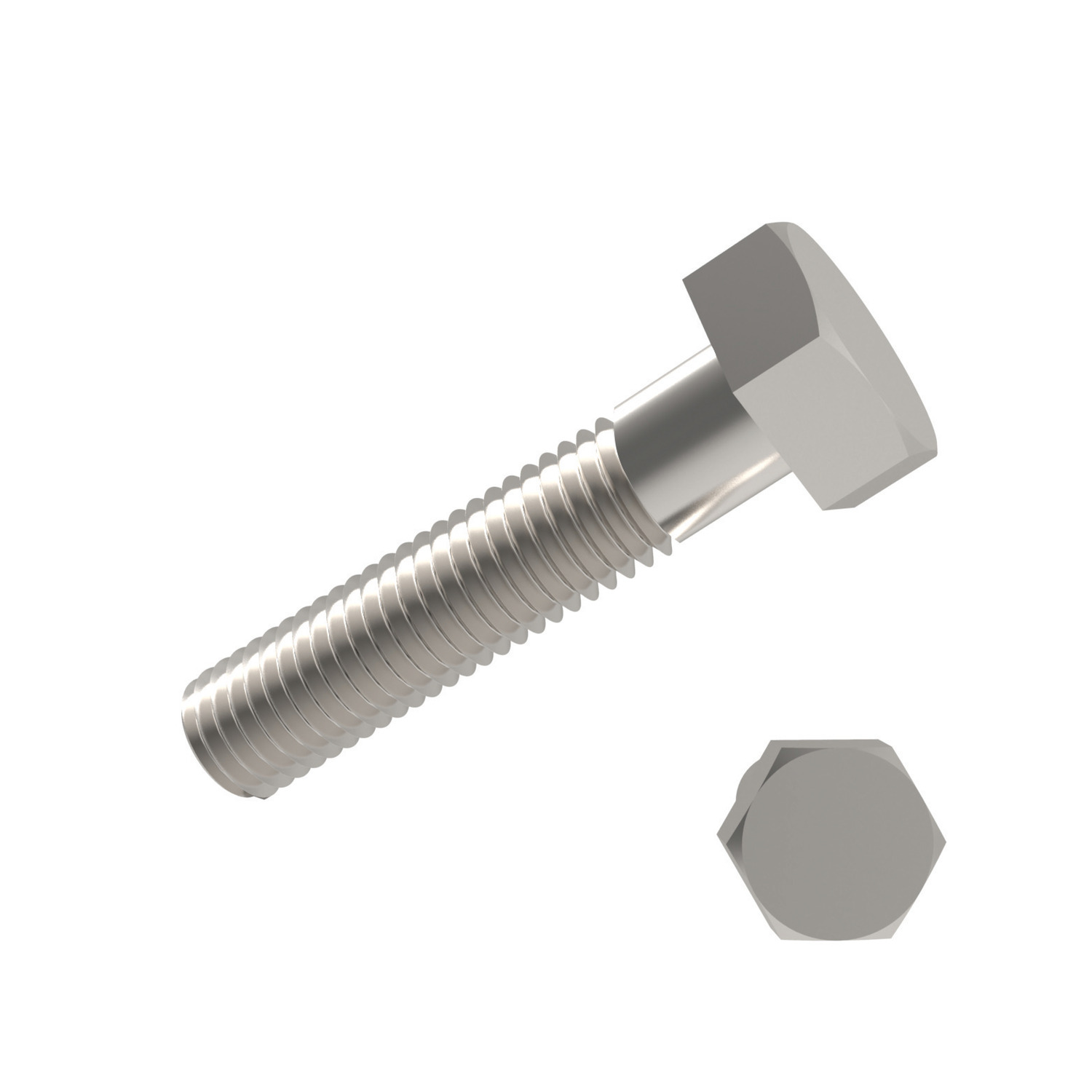 Hexagon Head Bolts A4 stainless steel hexagon head bolts. Manufactured to DIN 931 / ISO 4014. Sizes range from M5 to M36.