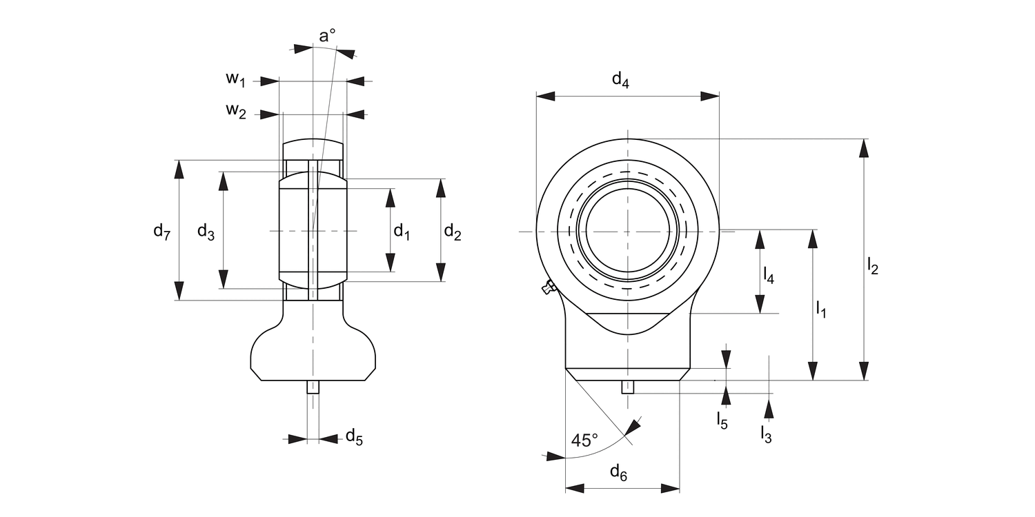 R3620 Hydraulic Rod Ends