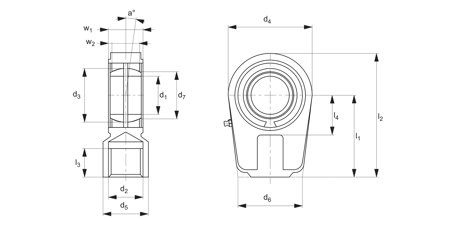 R3624 Hydraulic Rod Ends