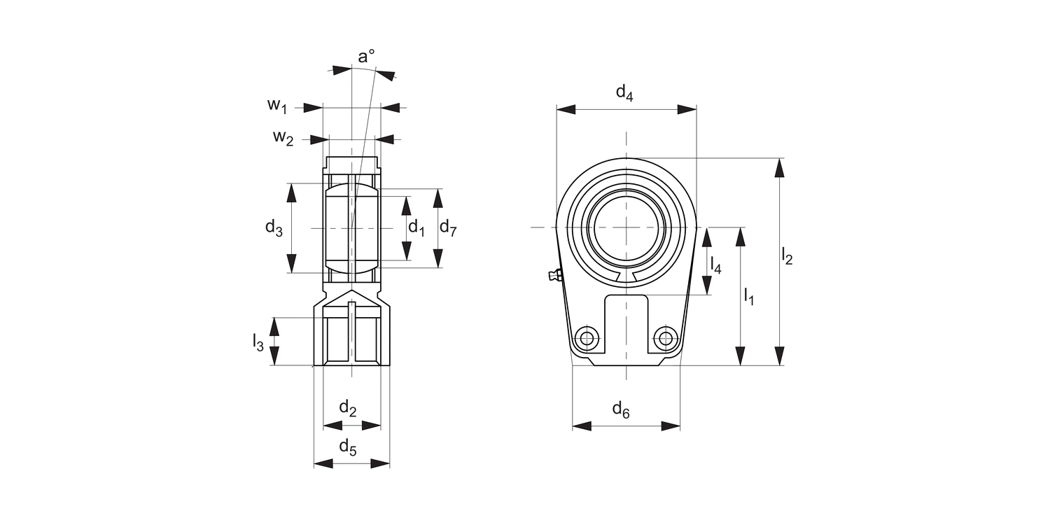 R3627 Hydraulic Rod Ends