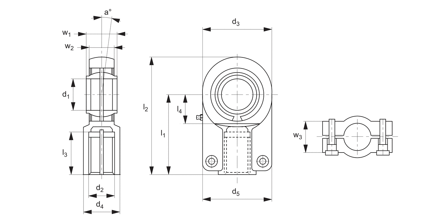 R3628 Hydraulic Rod Ends
