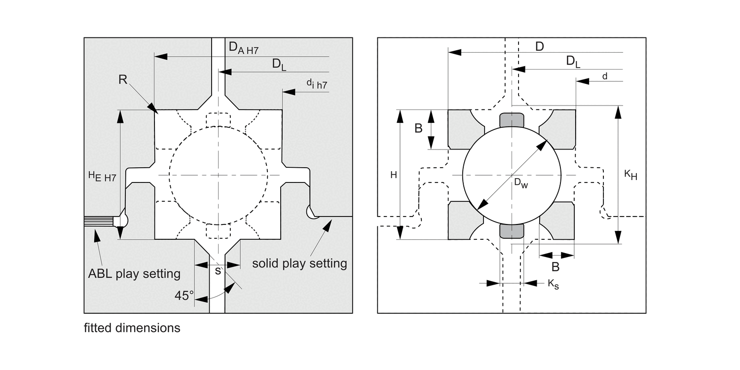 R4230 Ball Bearing - Wire, Duo Profile