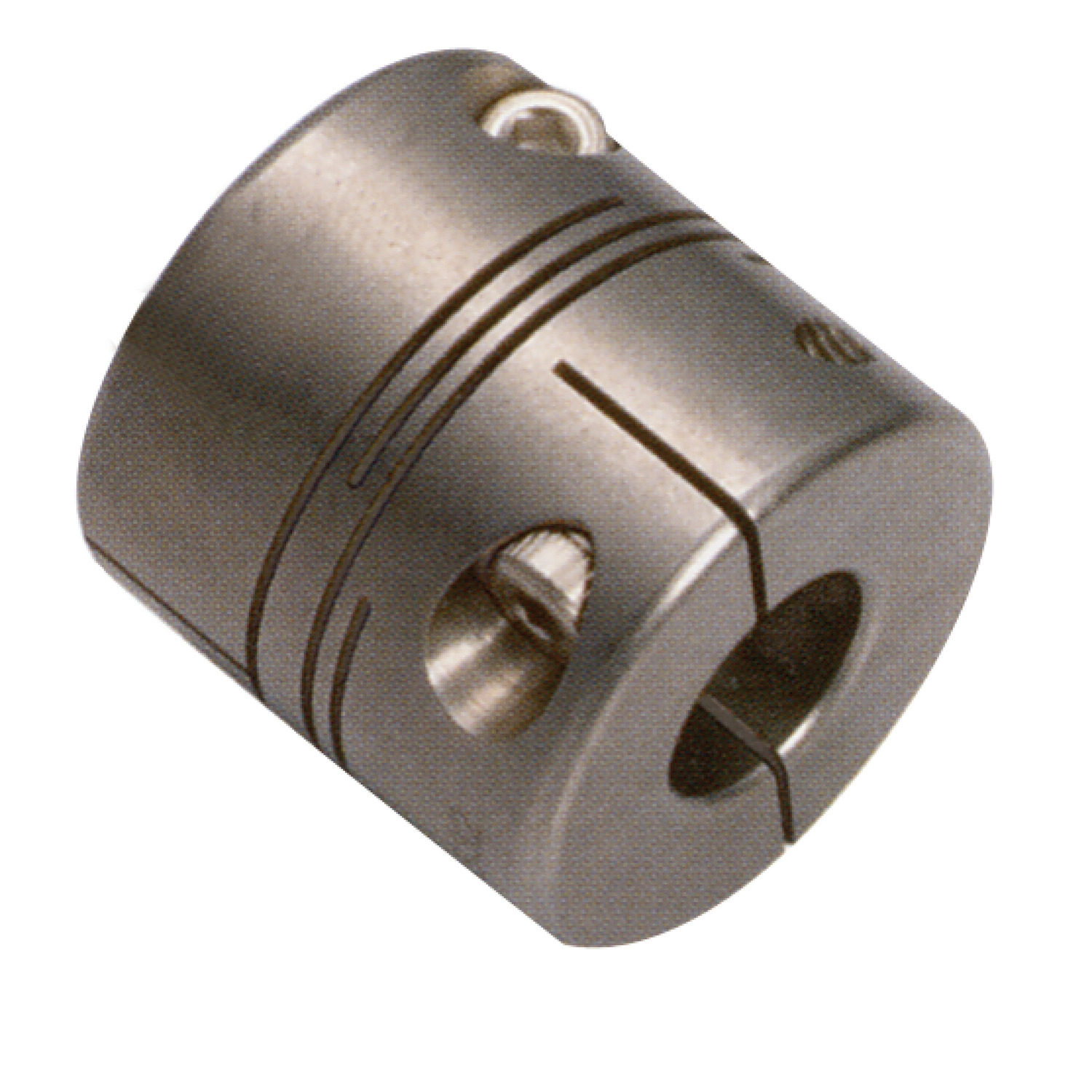 Product R3006, Beamed Coupling - three beam aluminium, set screw type / 