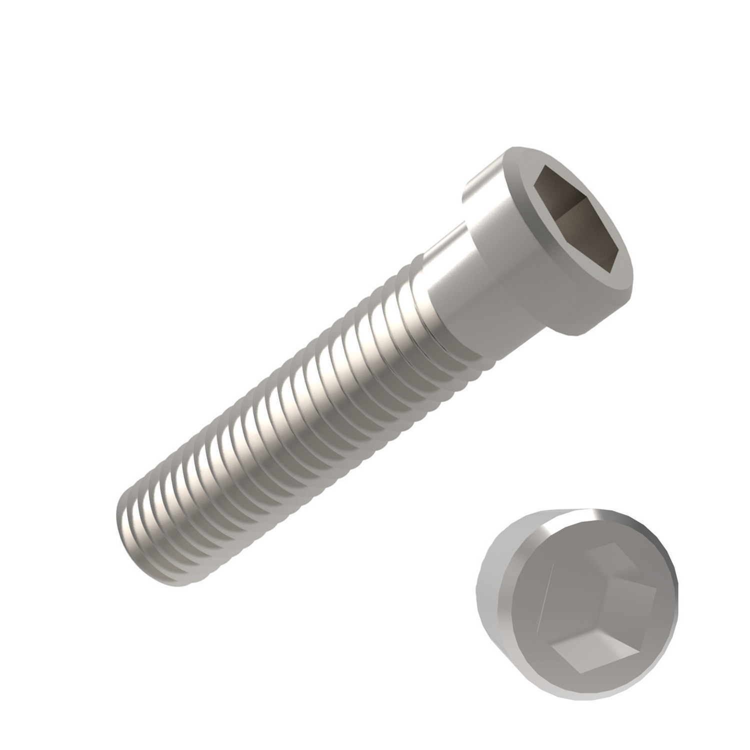 Product P0205.A2, Low Head Cap Screws Low head - A2 stainless / 