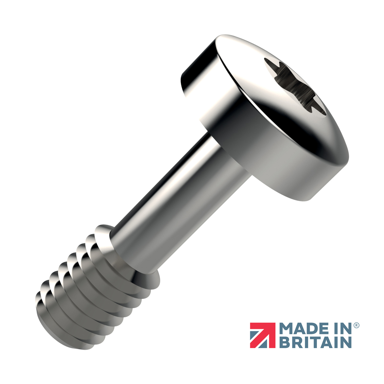 Captive Screws - Pan Head Captive Phillips drive pan head screws available in M2.5 to M6. Made from stainless steel and can also be manufactured in titanium, monel and other materials.