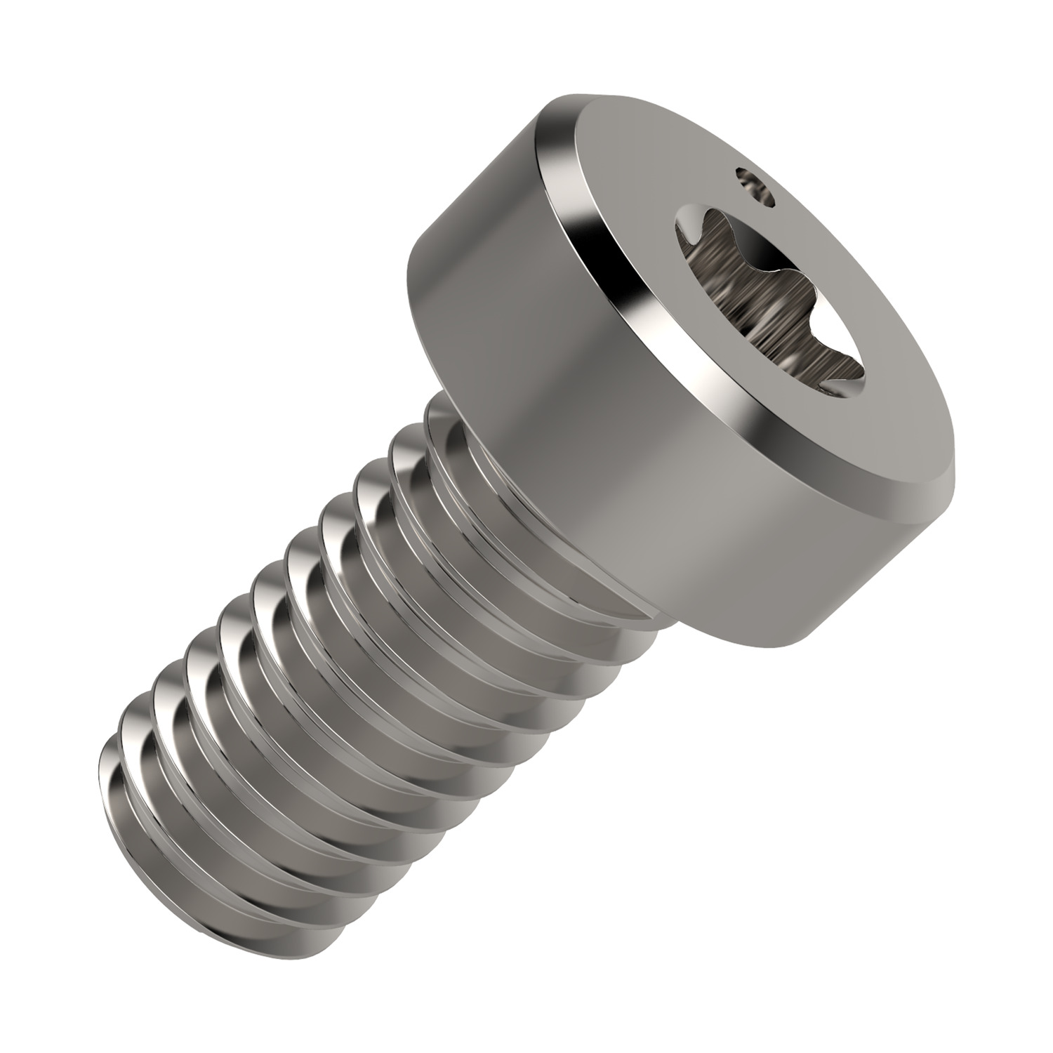 P0050.040-EN Eccentric clamp screws M4 nickel plated Electroless nickel plating