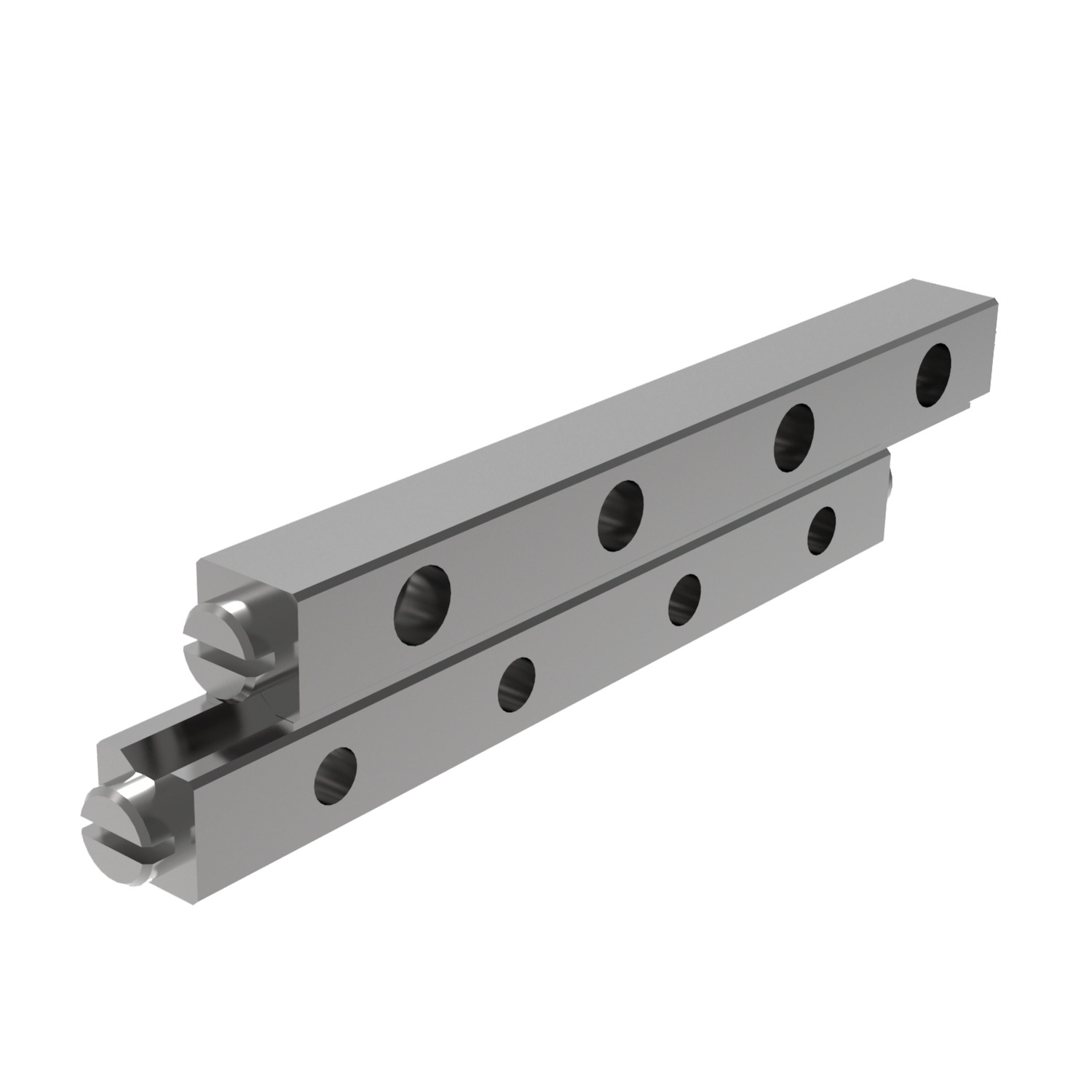 L1000.01-020 Crossed roller rail sets size 1 x 20mm Standard linear bearings sets consists of: 4 pcs. Rails, 2 pcs. roller cages, 8 pcs. end screws EC:20161897 WG:05063055211192