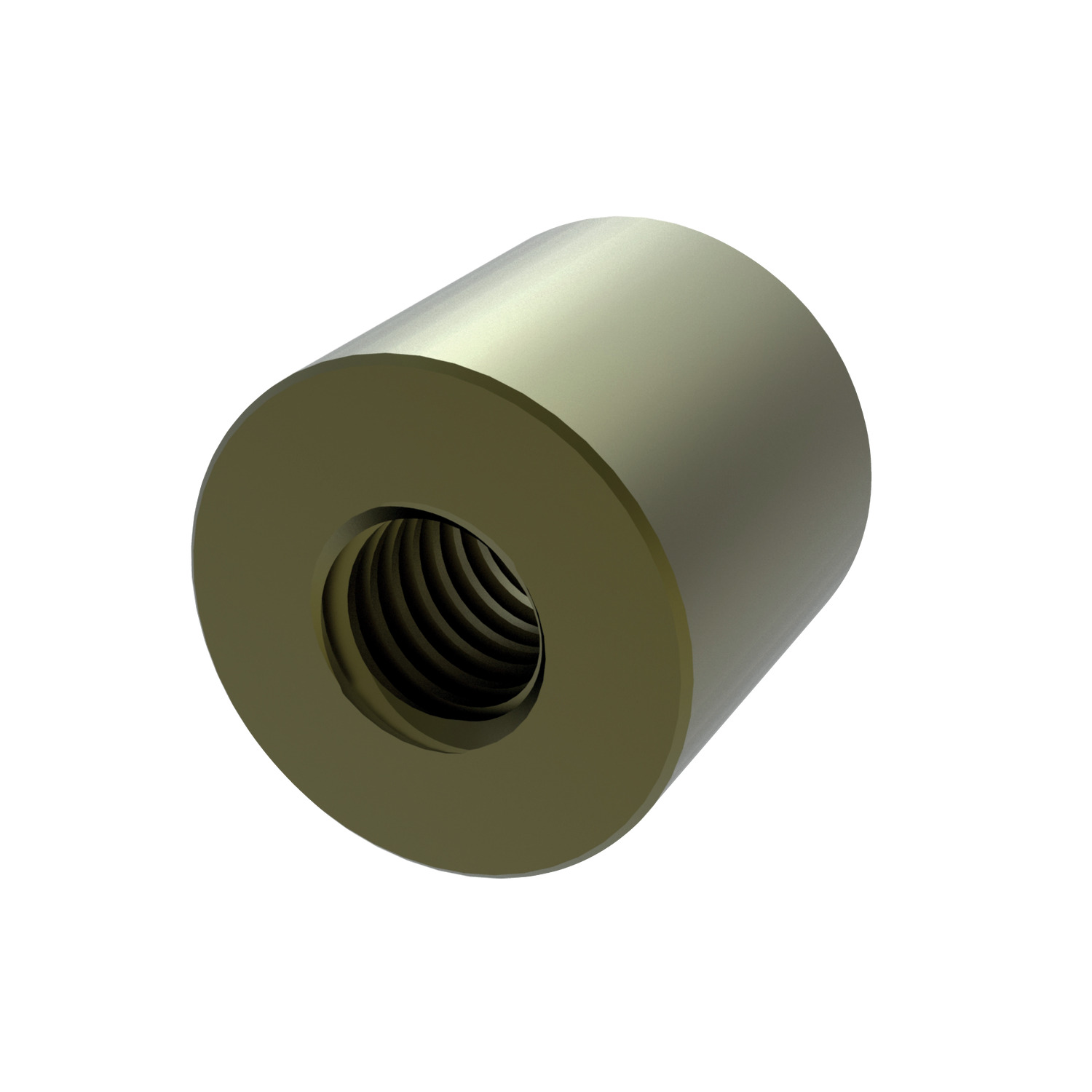 Cylindrical Bronze Nuts Cylindrical bronze lead screw nuts - for trapezoidal threads.
