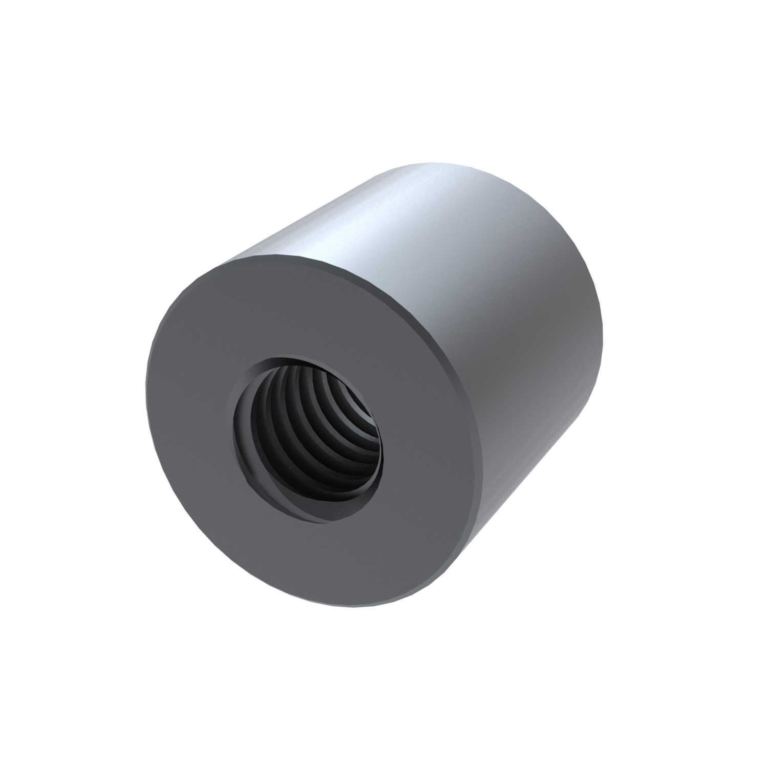 Product L1339, Cylindrical Steel Nuts for lead screws / 