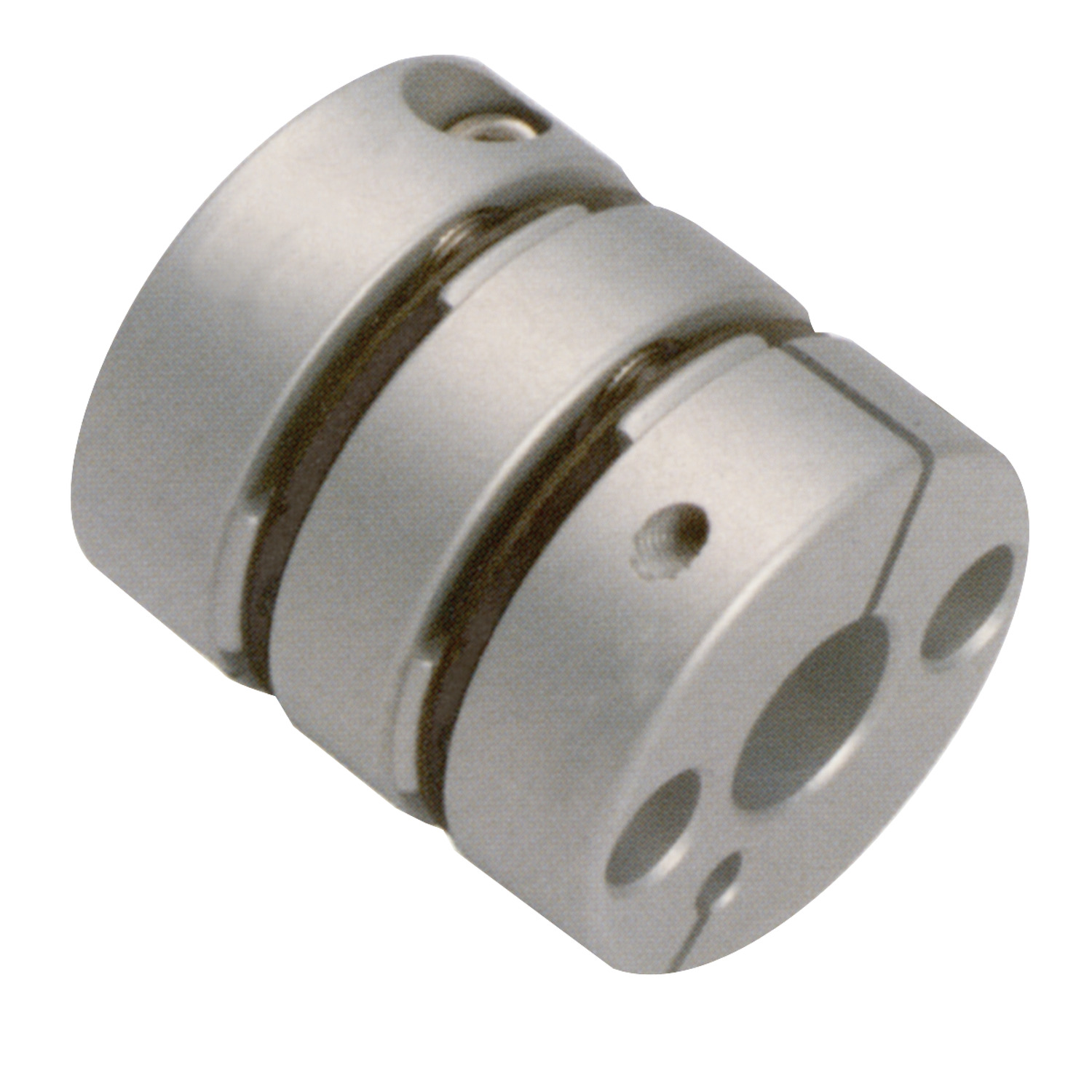 Product R3064, Double Disc Coupling - Aluminium high rigidity clamp fixing - long type / 