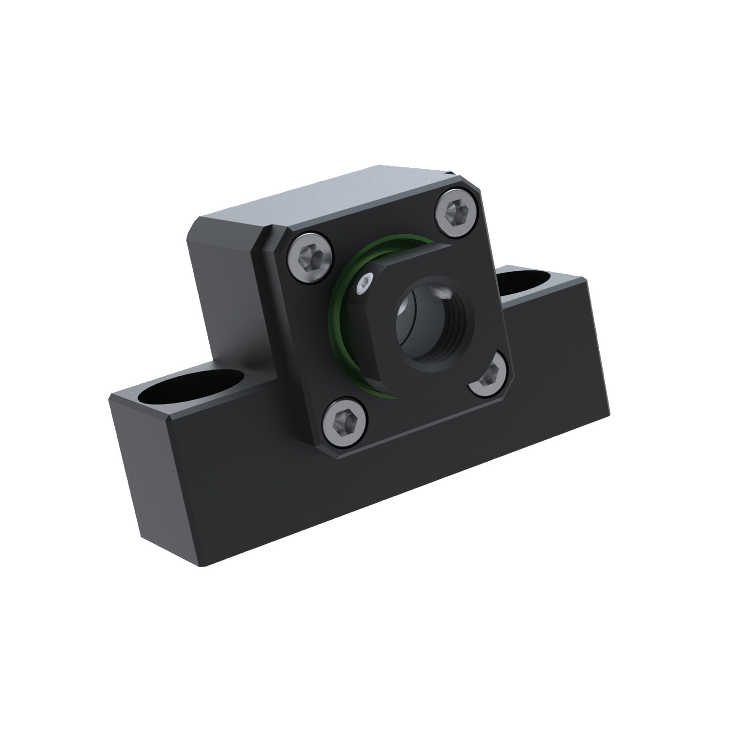 Product L1394, Fixed Rectangular Support Units (EK) for ball & lead screws / 