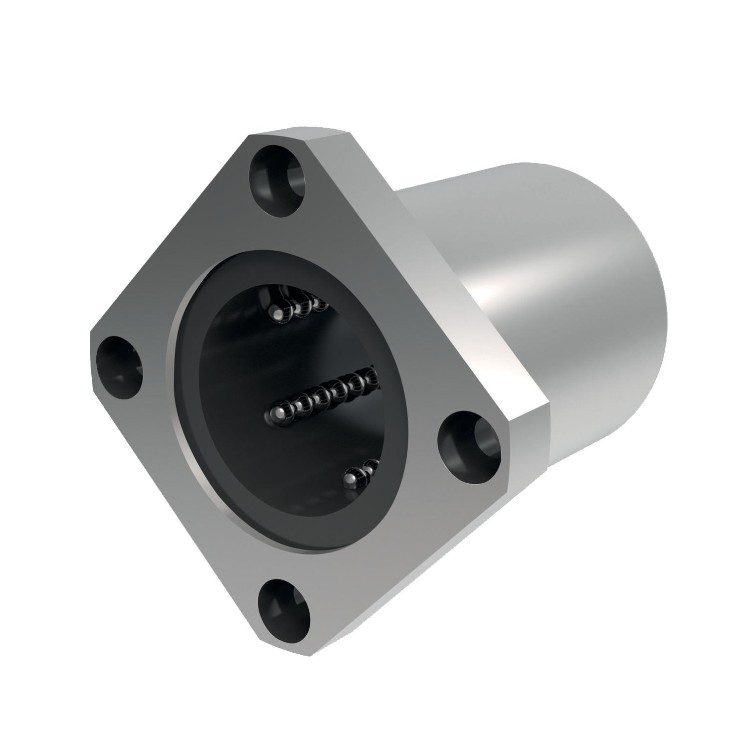 Product L1719, Flanged Linear Ball Bushings square flange / 