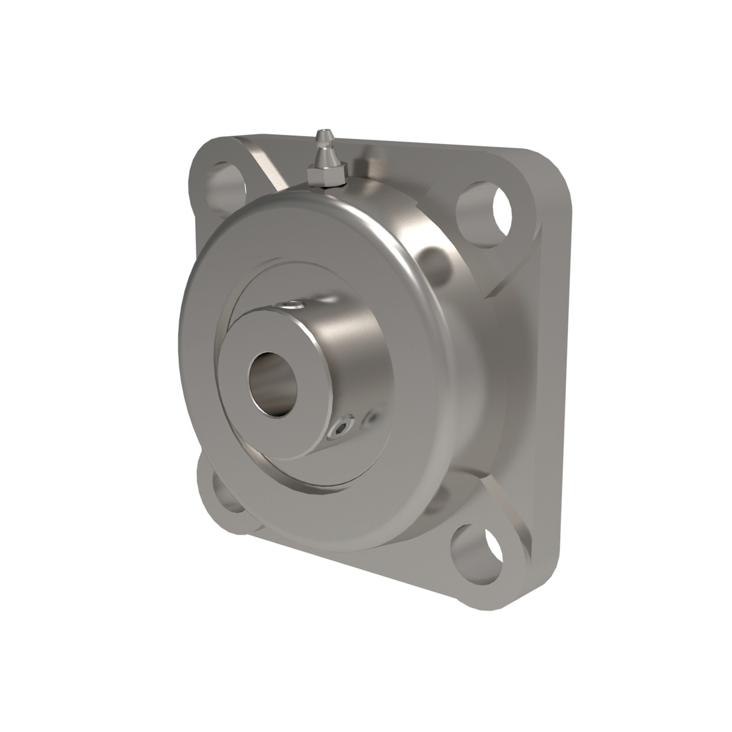 L1872.012 Four-bolt flanged units Ø12, A2 stainles 