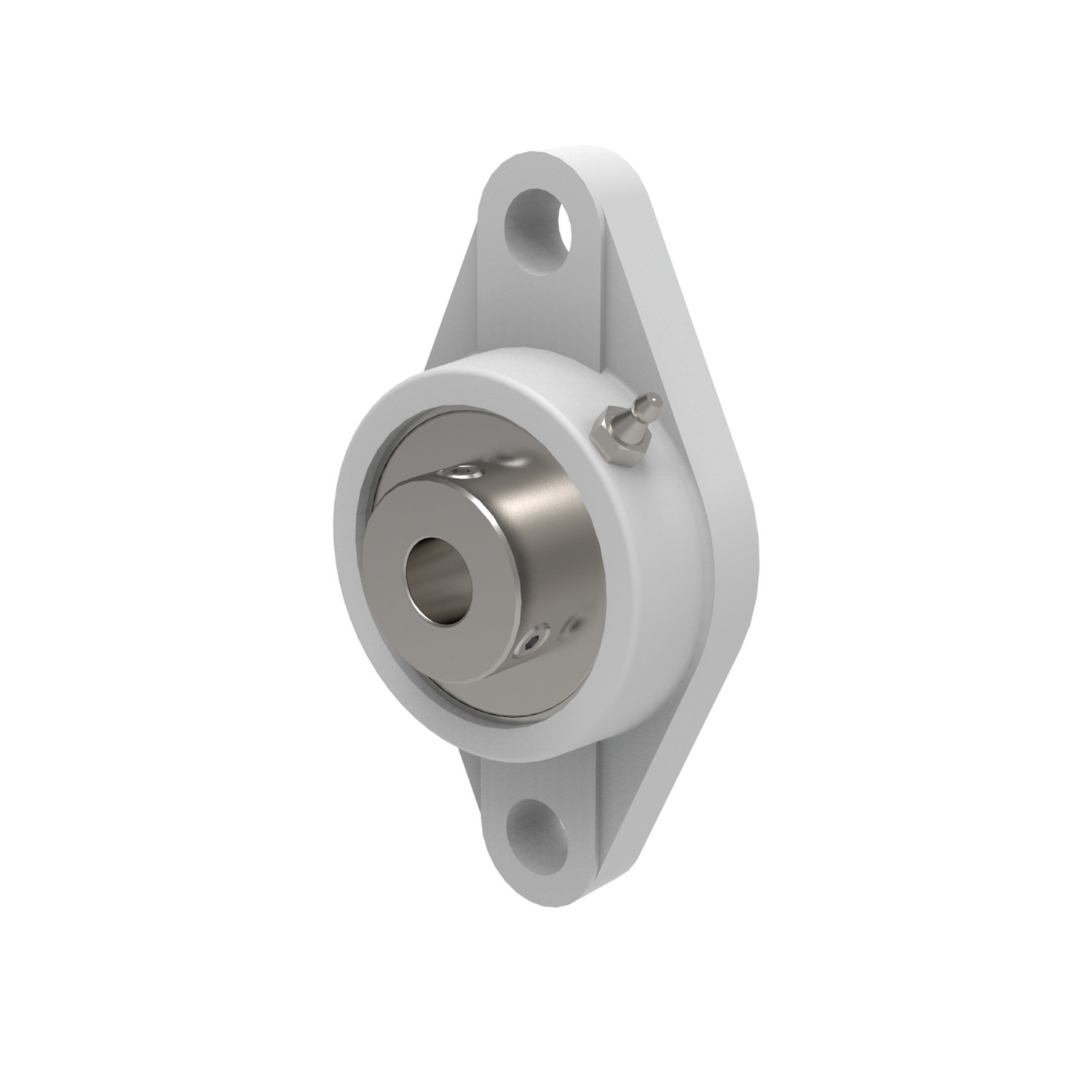 Product L1878, Thermoplastic Oval Flanged Unit two point flange / 