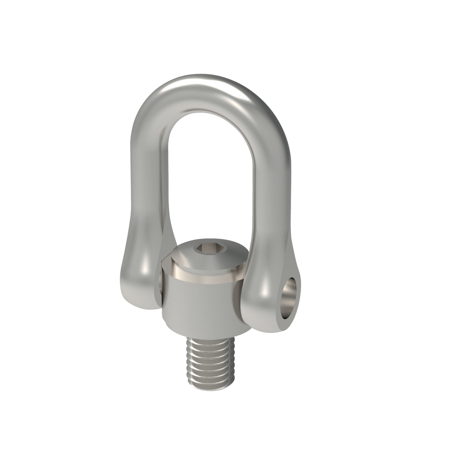P4022.M033 Stainless double swivel lifting ring M33 