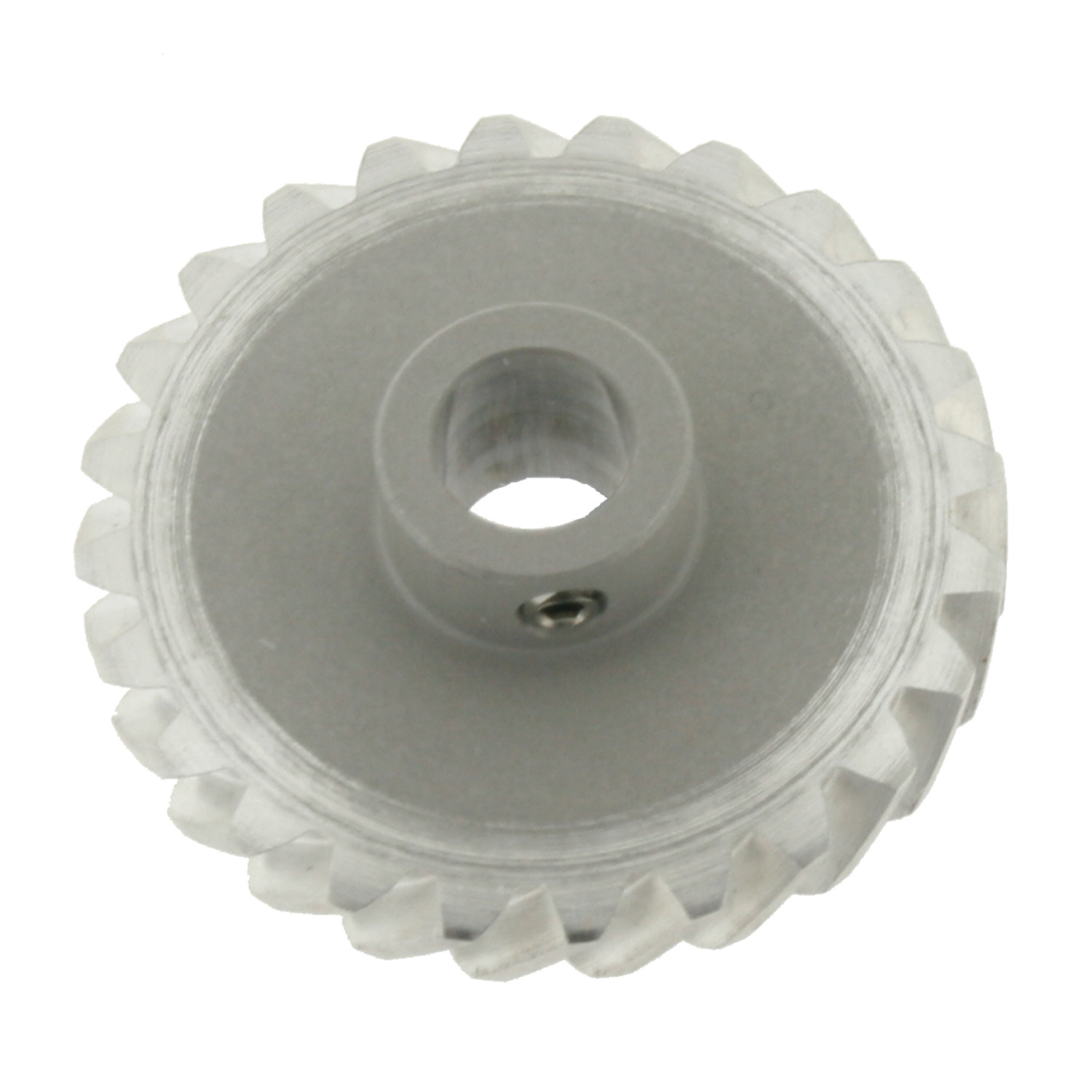Product R2160, 0,5 Module Right Hand Helical Gears stainless steel pin hub / 