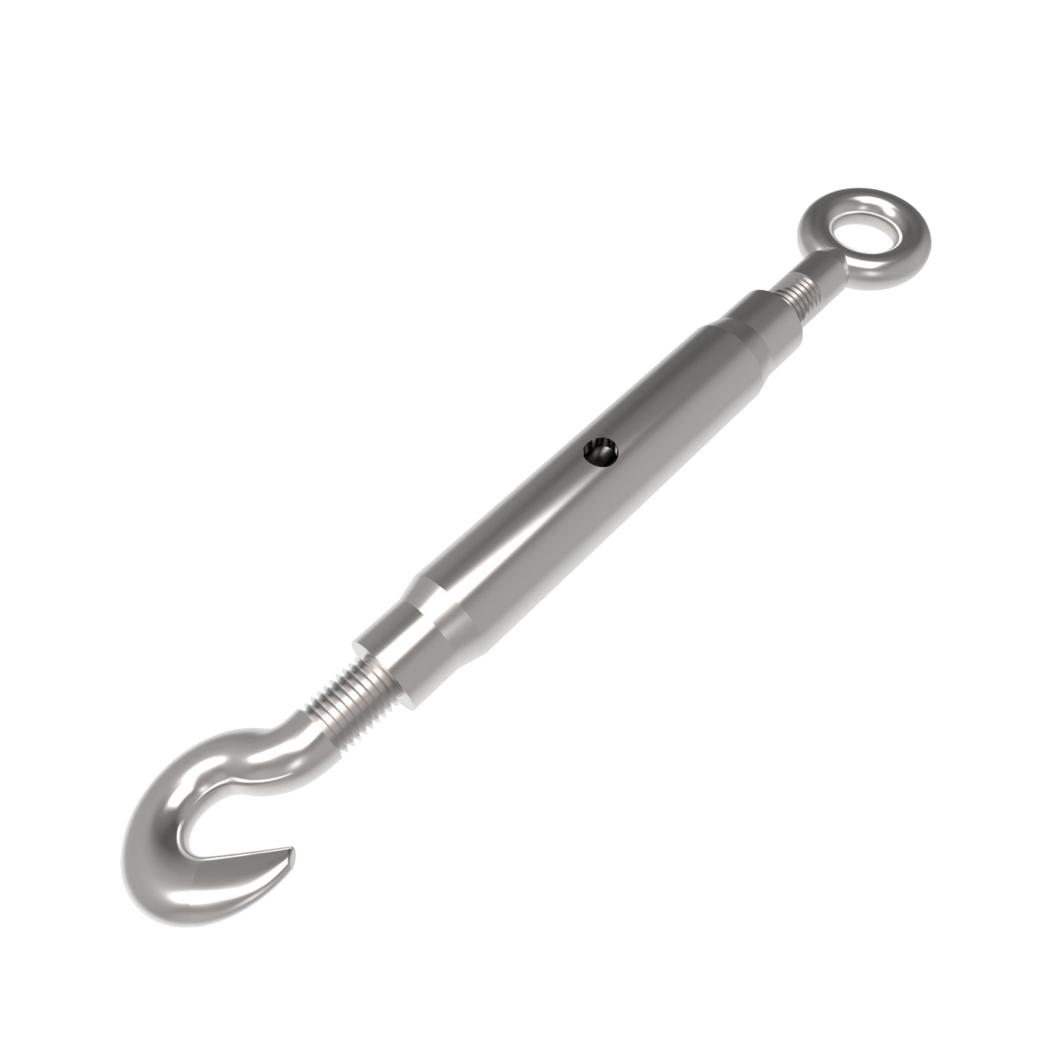 Product R3812, Hook & Eye Pipe Body Turnbuckles steel / 