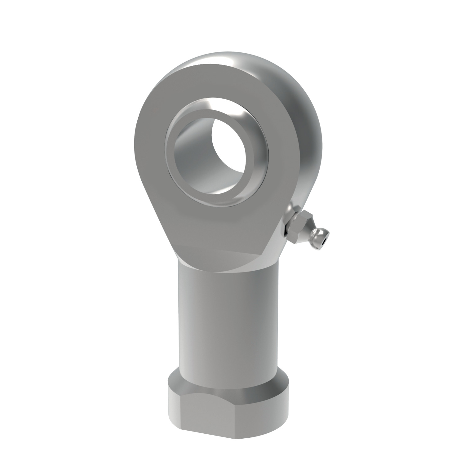 Stainless Heavy-Duty Rod Ends - Female Stainless steel heavy duty female rod end with ball bearings in the raceway.