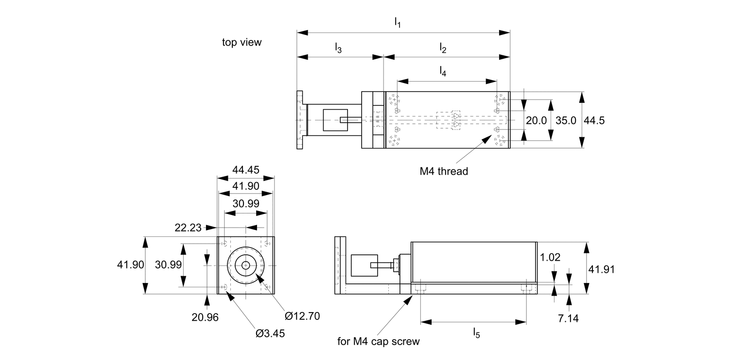 L3142 Lead Screw Driven Stages