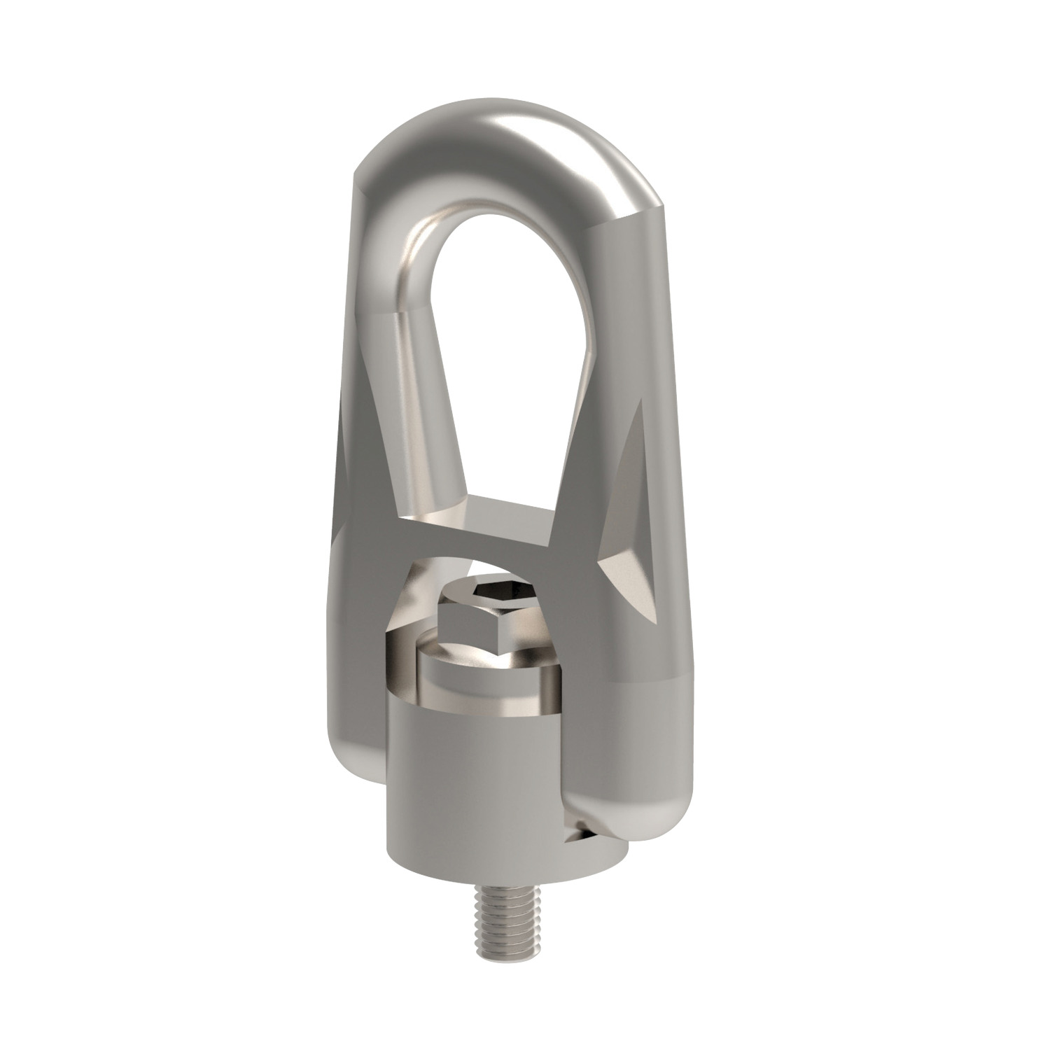 Product P4020, Stainless Double Swivel Rings  / 